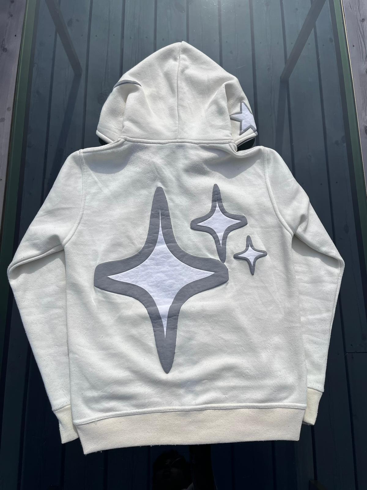 Beige - Grey Banditz Full-Zip Hoodie