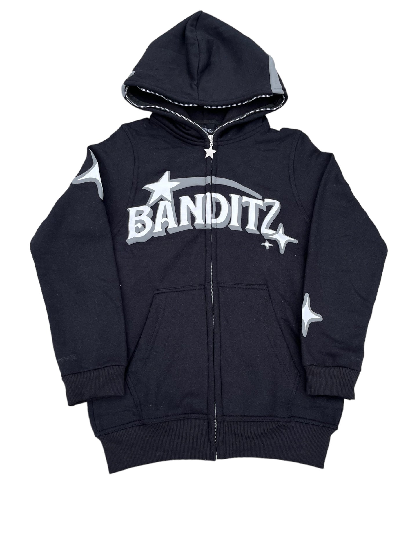 Black- Grey Banditz Hoodie