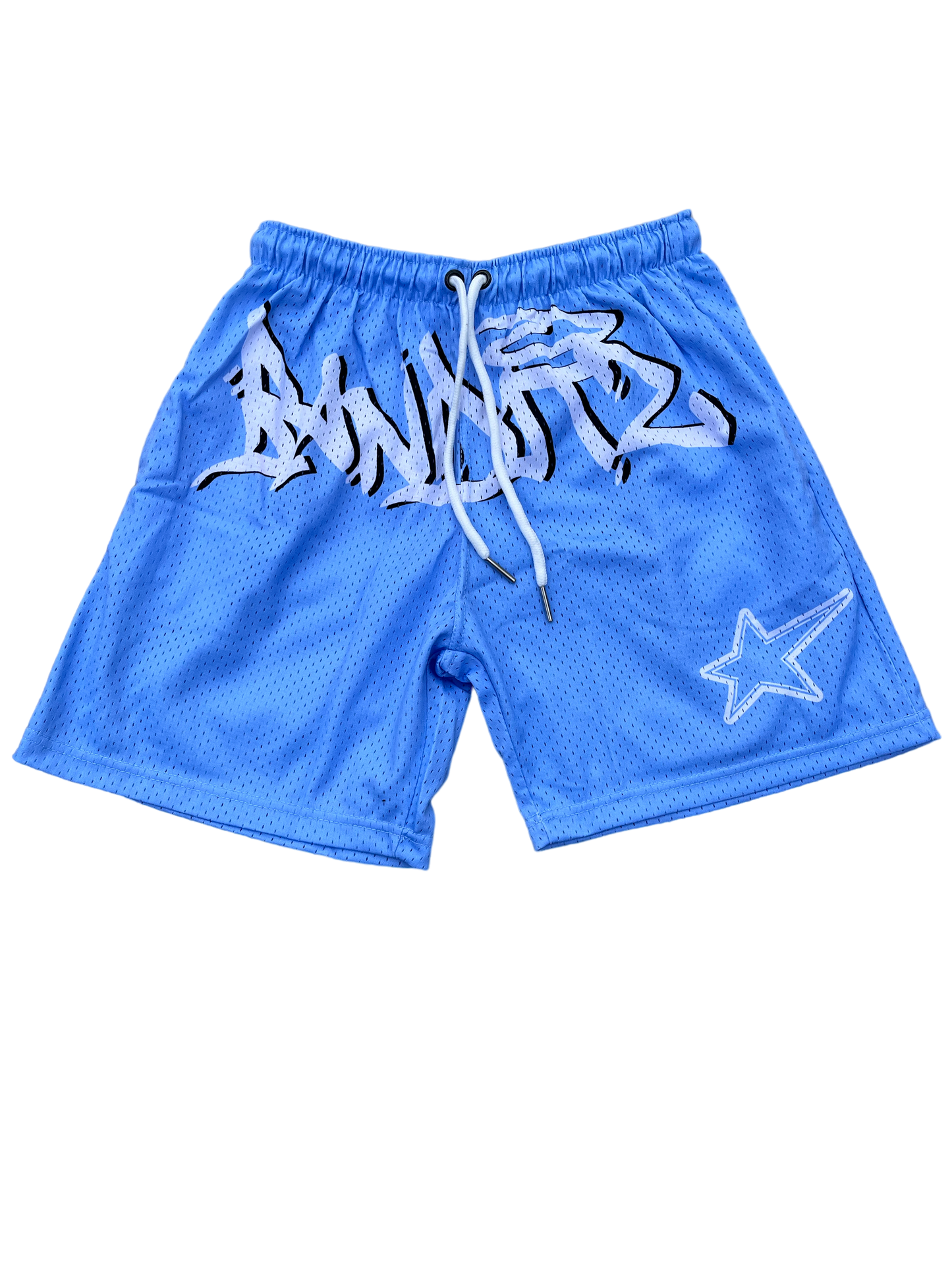 Babyblue Banditz Mesh Shorts