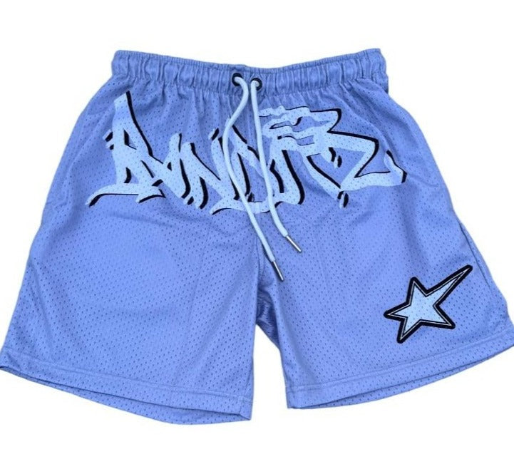 Grey Banditz Mesh Shorts