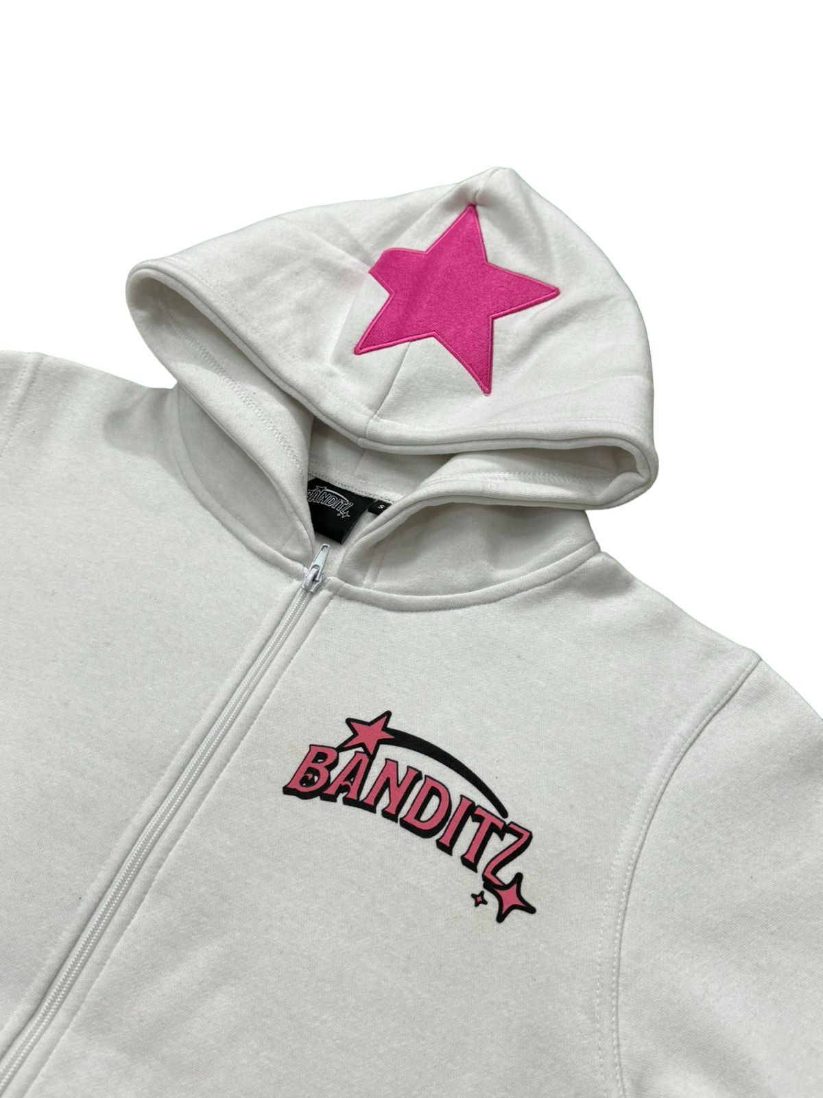 Banditz- ZipUp White & Pink Female