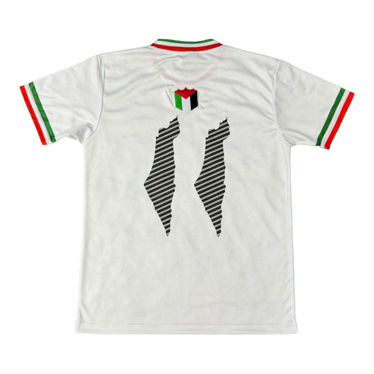 Palestine Football Jersey- White