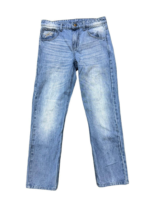Mid Blue Denim Jeans for MEN