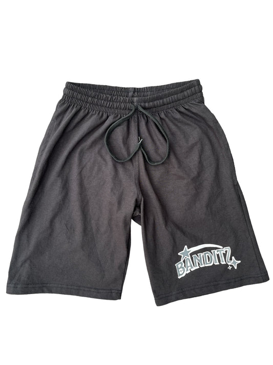 Black and Grey Banditz Summer-Shorts