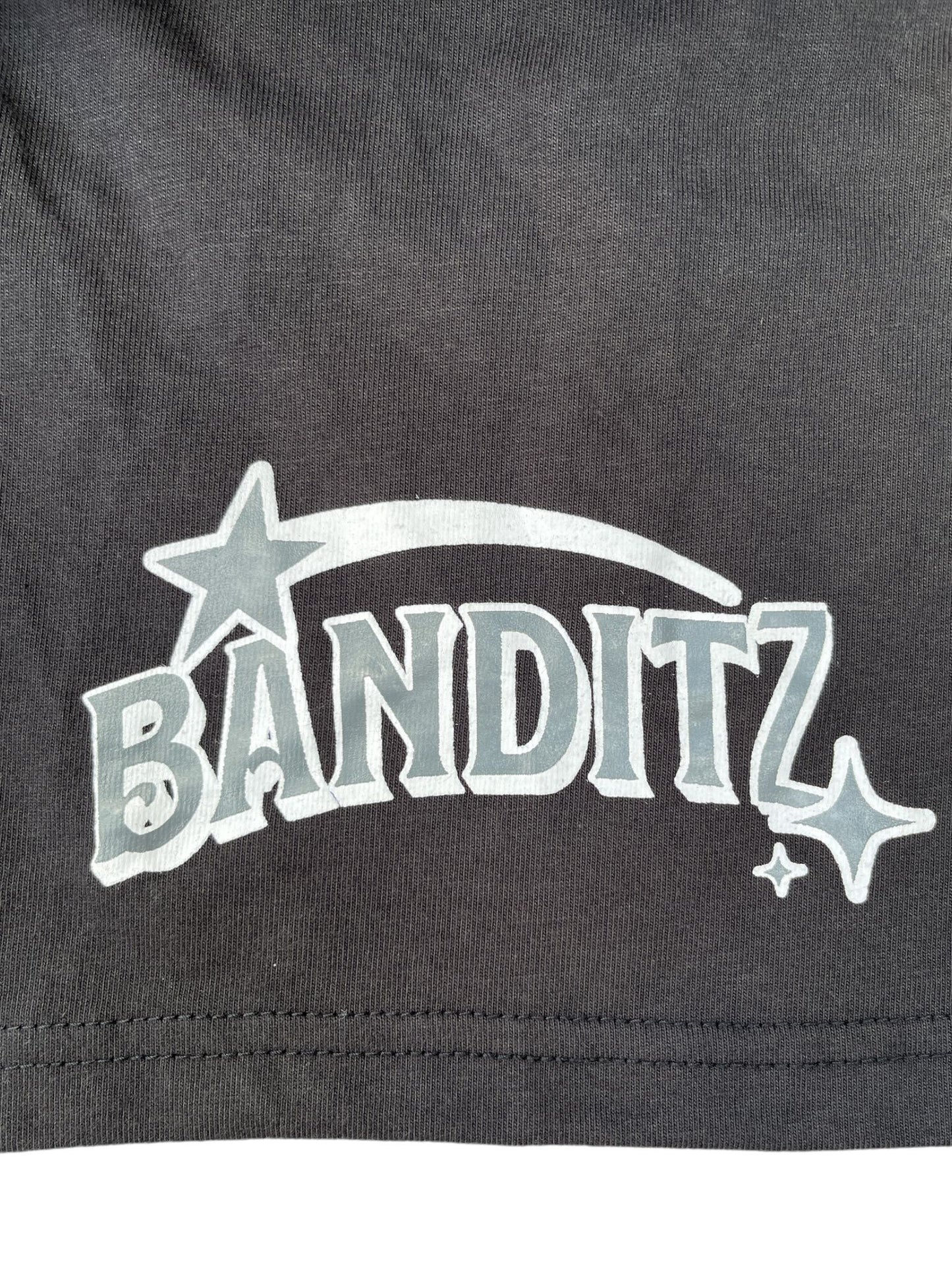 Black and Grey Banditz Summer-Shorts