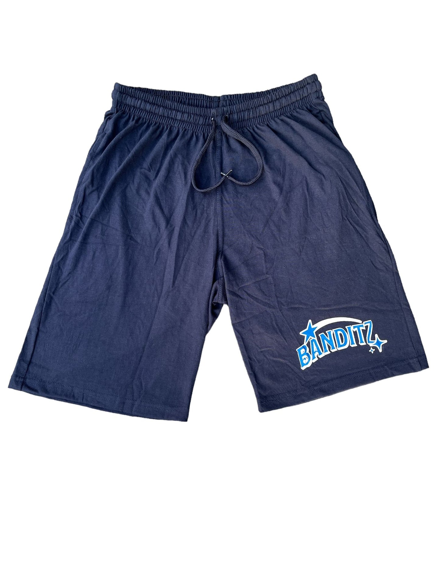 NavyBlue and Lightblue Banditz Summer-Shorts